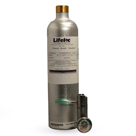 Tanque Gas Seco 34L .10% BrAC (Inc. Válvula) - LIFELOC