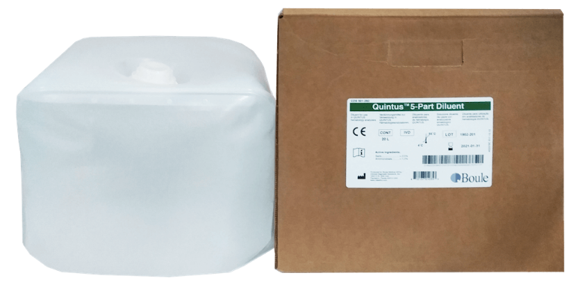 Diluyente Quintus 5-Part Diluent en Reactivo para Analizadores Quintus - 1x20L- Boule