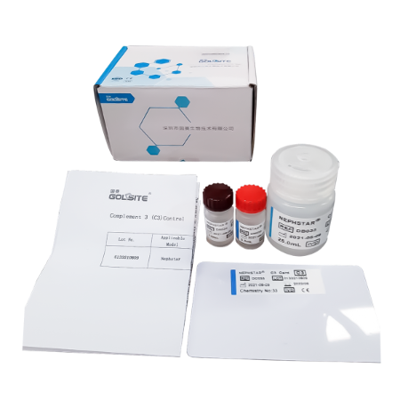 Prueba de Componente 3 del Complemento (C3) en Reactivo para Nephstar - 1 vial (2.0 mL) para 50 pruebas - Goldsite