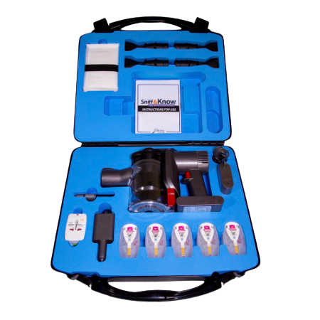 Maleta AeroChamber - Dispositivo de Aspirado para Pruebas en campo de Drogas, Precursores y Explosivos - IDenta