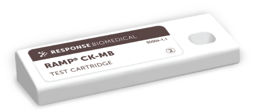 Prueba RAMP para detección de CK-MB en Cassette - caja con 25 pruebas - Response