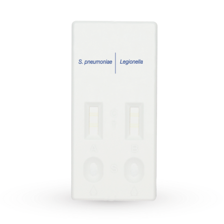 Prueba para detección de streptococcus pneumoniae y legionella combo en cassette - caja con 20 pruebas - Certest