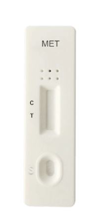 Prueba para detección de Metanfetamina (MET) en cassette - caja con 40 pruebas - Certum