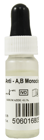 Suero Anti AB Monoclonal en Reactivo - 1 frasco con 10 mL - Lorne