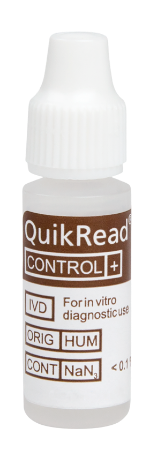 Control positivo QuikRead Go FOB - Caja con 1 pieza - Aidian. (DESCONTINUADO, NUEVO CODIGO 152390)