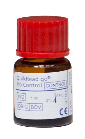 Control QuikRead Go para CRP+HB - Caja con 1 pieza - Aidian