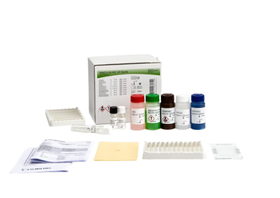 Prueba INNO-LIA para detección de anticuerpos de treponema pallidum (Sífilis Score) por inmunoensayo lineal - caja con 20 pruebas - Fujirebio