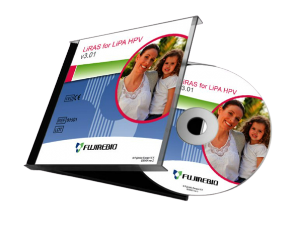 Software LiRAS para escanear tiras LiPA de HPV v3 - Fujirebio