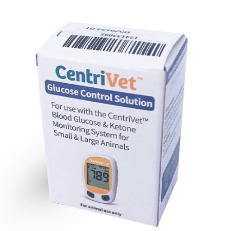 Solución de control de glucosa para CentriVet GK - caja con 2 soluciones de 2 mL - Acon