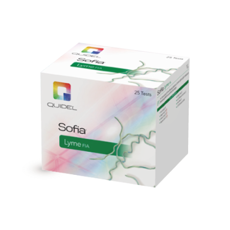 Prueba Sofia para detección de Lyme en Cassette - Caja con 25 pruebas - Quidel