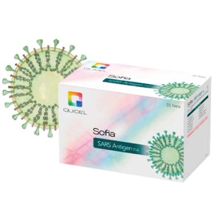 Prueba Sofia para detección de Antígeno de SARS-Cov-2 por Inmunofluorescencia - Caja con 25 pruebas - Quidel