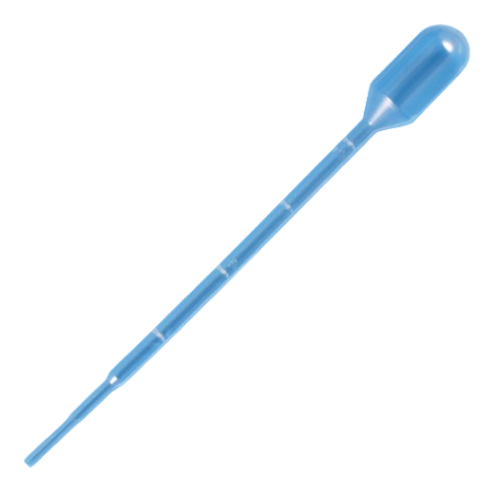 Pipetas de Transferencia de 3.0 mL, graduadas - Caja con 5000 piezas - Globe Scientific