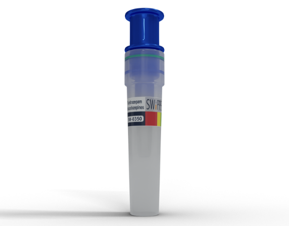 Prueba para Identificacion de Flunitrazepam (Benzodiacepinas) Modelo Swipper - caja con 10 pruebas - IDenta