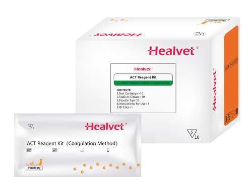 Kit de tromboplastina parcial activada (APTT) - Caja con 10 pruebas - Healvet