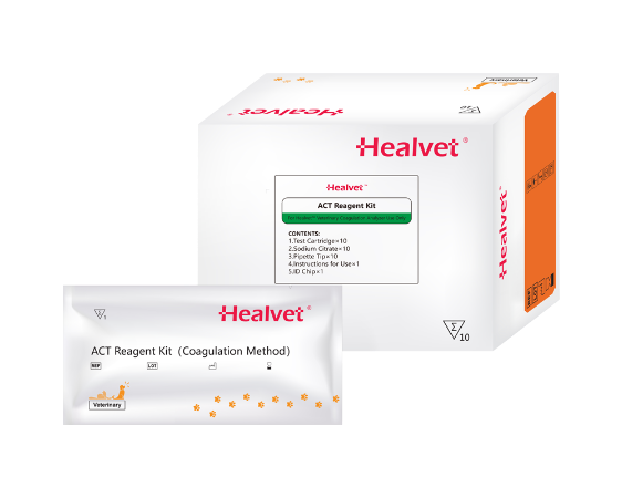 Kit Fibrinógeno - Caja con 10 pruebas - Healvet