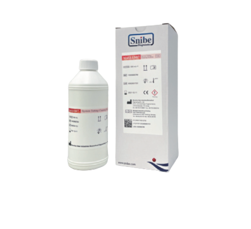 Solución de Limpieza de Tuberías del Sistema - Caja con 1 pieza de 500mL - Maglumi