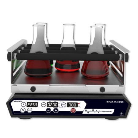 Agitador de plataforma multiusos iShak PS20, movimiento orbital, orbita de 20mm - Neuation