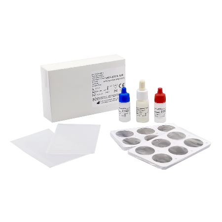 Prueba para detección de Antiestreptolisina O (ASO) en Latex - Kit para 100 pruebas - Lorne