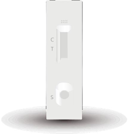 Prueba Certum de Embarazo para deteccion de Gonadotropina Corionica Humana sensibilidad 10mUI/mL (hCG) en Cassette - Caja con 40 pruebas