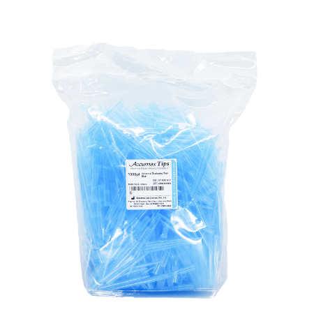 Puntas Azules Universales para Micropipeta de 1000 uL - Paquete con 1000 - Accumax