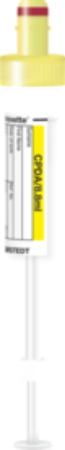 Gel EDTA potasio 9 ml, 92 x 16 mm cierre amarillo con etiqueta de papel 1 Corrugado con 10 cajas de 50 pz c/u