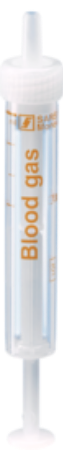 Heparina Litio, Ca+, 2 ml Gas en sangre cierre blanco/naranja, 1 Corrugado con 5 cajas de 100 pz c/u