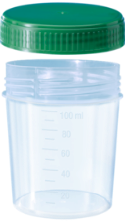 Vaso de 100ml, PP, TRA-VD, GRD Caja con 500 pz