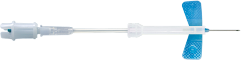 Aguja 21G, 80mm 1 Corrugado con 4 cajas de 120 pz c/u