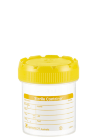 Frasco de 70ml, 55x44mm, PP, TRM-AM-HD-PE, EST Caja con 200 pz