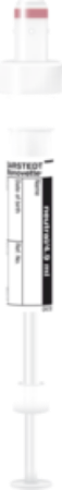neutra, 4,9 ml, cierre blanco, 90 x 13 mm, con etiqueta de papel 1 Corrugado con 10 cajas de 50 pz c/u