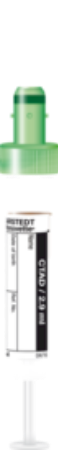 Heparina de litio, 2,7 ml, cierre verde, 66 x 11 mm, con etiqueta de papel 1 Corrugado con 10 cajas de 50 pz c/u