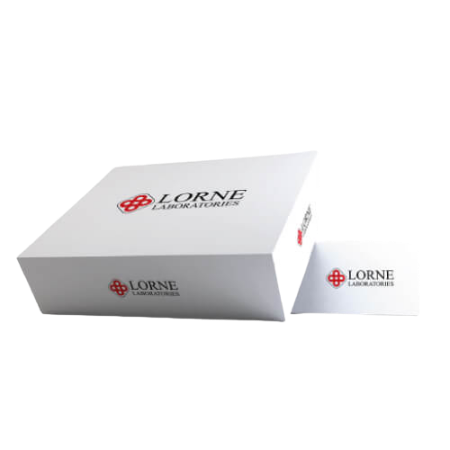 Kit de reactivos Lorne para el serodiagnóstico de Sífilis V.D.R.L. - Kit para 250 pruebas - Lorne