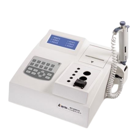 Analizador Rayto de Coagulación Semi-Automatico RT-2202 - Rayto