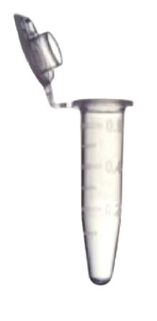 Tubo natural, estéril de 0.5 ml para micro centrífuga - Caja con 10 empaques de 1000 piezas cada uno - Accumax