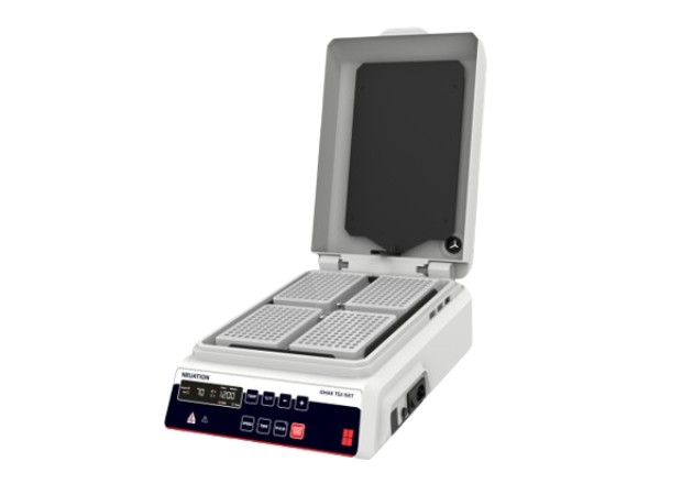 Agitador de microplacas incubadas con goma TS02-OR para sujetar 4 microplacas - iShak TS4 NXT - Neuation