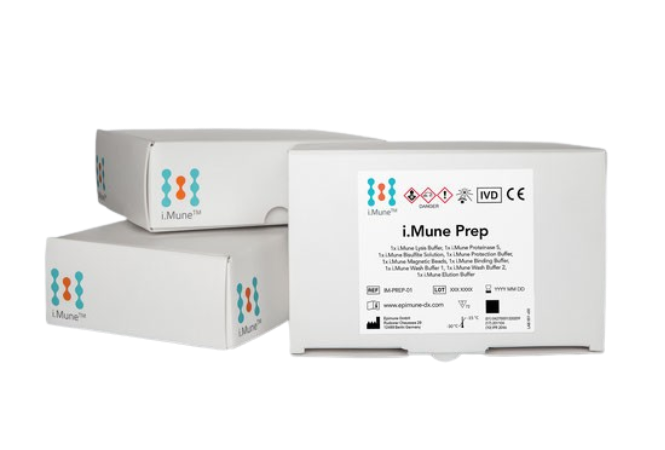 Kit para pruebas cuantitativas PCR en tiempo real para determinar los porcentajes y recuentos absolutos de subconjuntos de linfocitos T, B y NK en sangre - 48 pruebas - i.Mune TBNK
