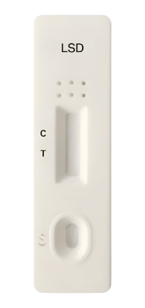 Prueba para detección de la dietilamida de ácido lisérgico (LSD) en Cassette - caja con 40 pruebas - Certum