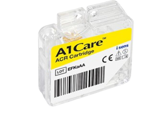 Cartucho de Prueba de Albúmina/Creatinina (ACR) - Caja con 10 Cartuchos - i-Sens A1Care