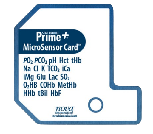 Tarjeta de Sensores con Cooximetría Prime Plus + TBIL y HbF (Alto Volumen) - 400 pruebas - Estabilidad 14 días